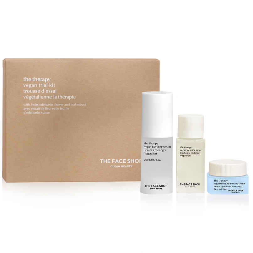 The Face Shop Therapy Vegan Trial Kit